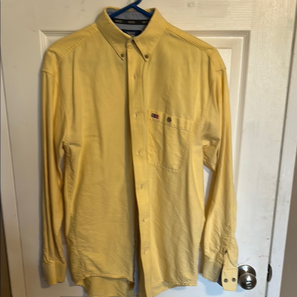 20X Classic Yellow Button-Down Shirt
